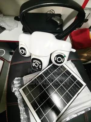 Reliable CCTV Camera Triple Lens Solar 4g High Endurance to Weather
