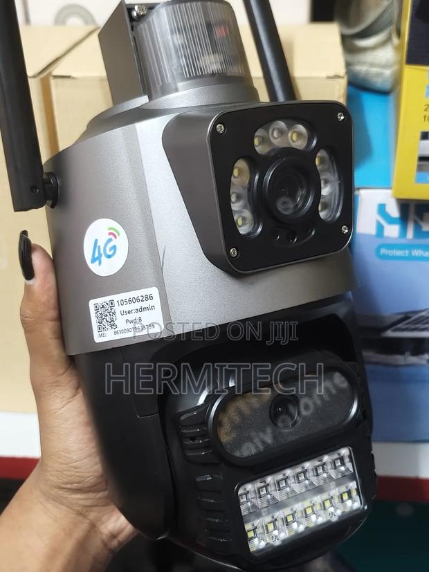 Light Weight Dual Lens 4g Electric Ethernet Cable V380 Pro - thumbnail 2