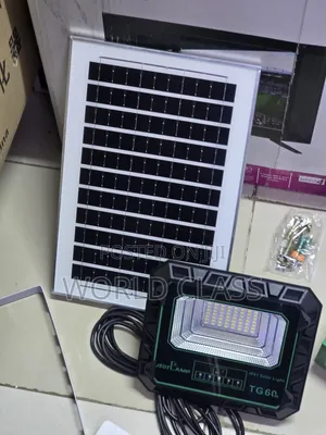 60w Solar Flood Light +Solar