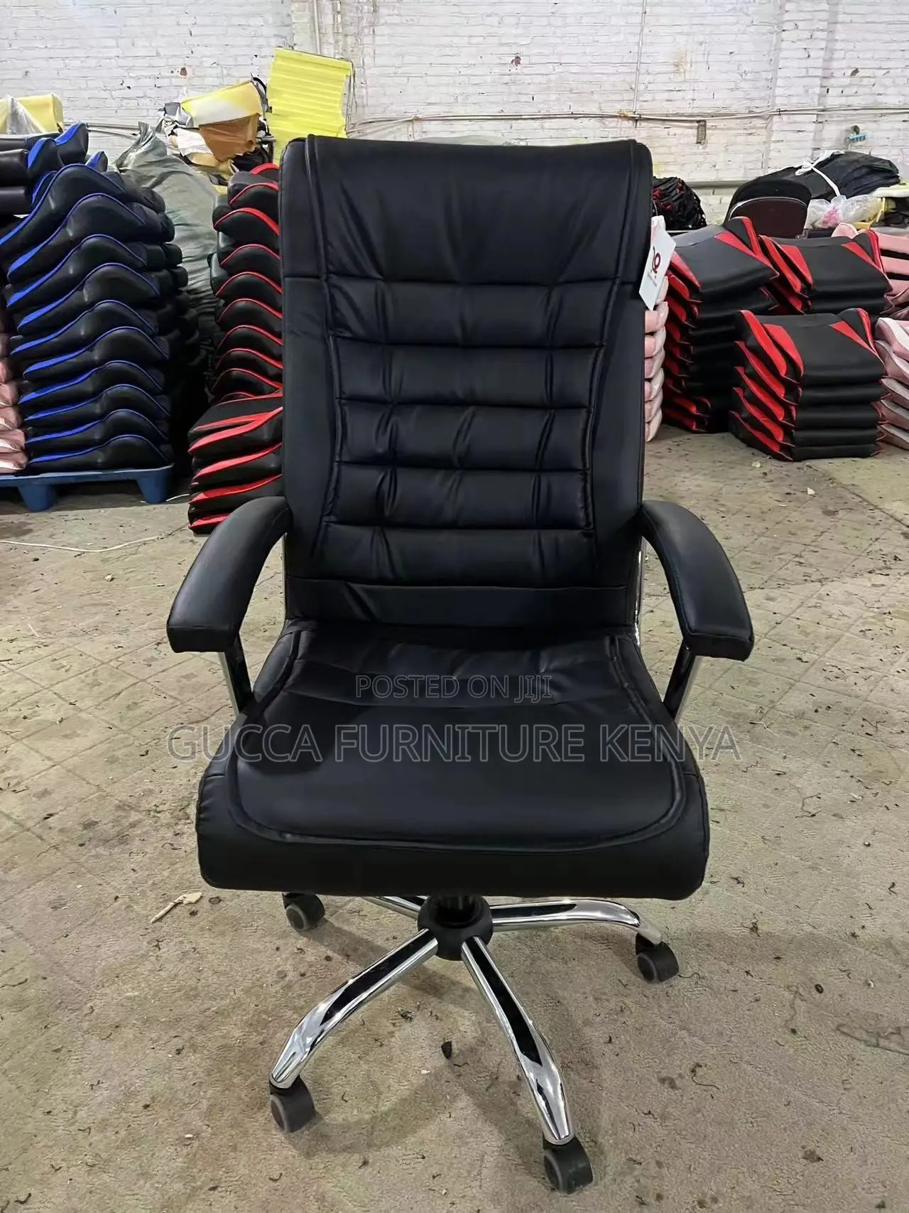 Swivel Executive Leather Boss Desk Chair