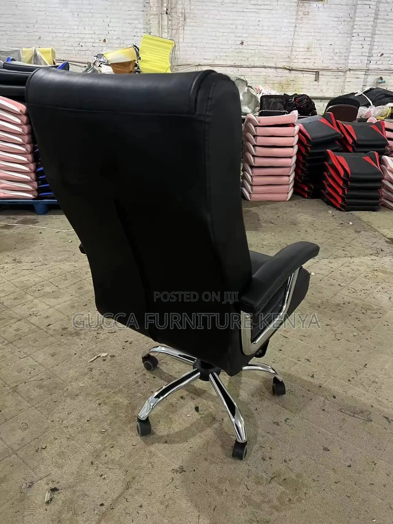 Swivel Executive Leather Boss Desk Chair