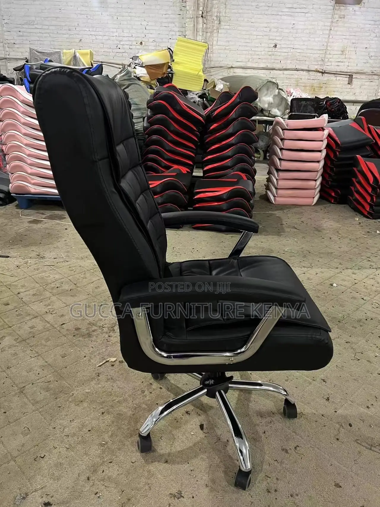 Swivel Executive Leather Boss Desk Chair
