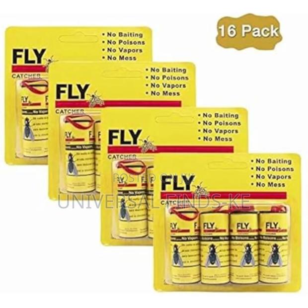 A Yellow 4 PCS of Fly Catcher - thumbnail 2