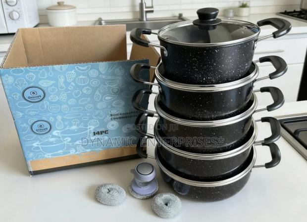 14 Pieces Non Stick Cookware Set