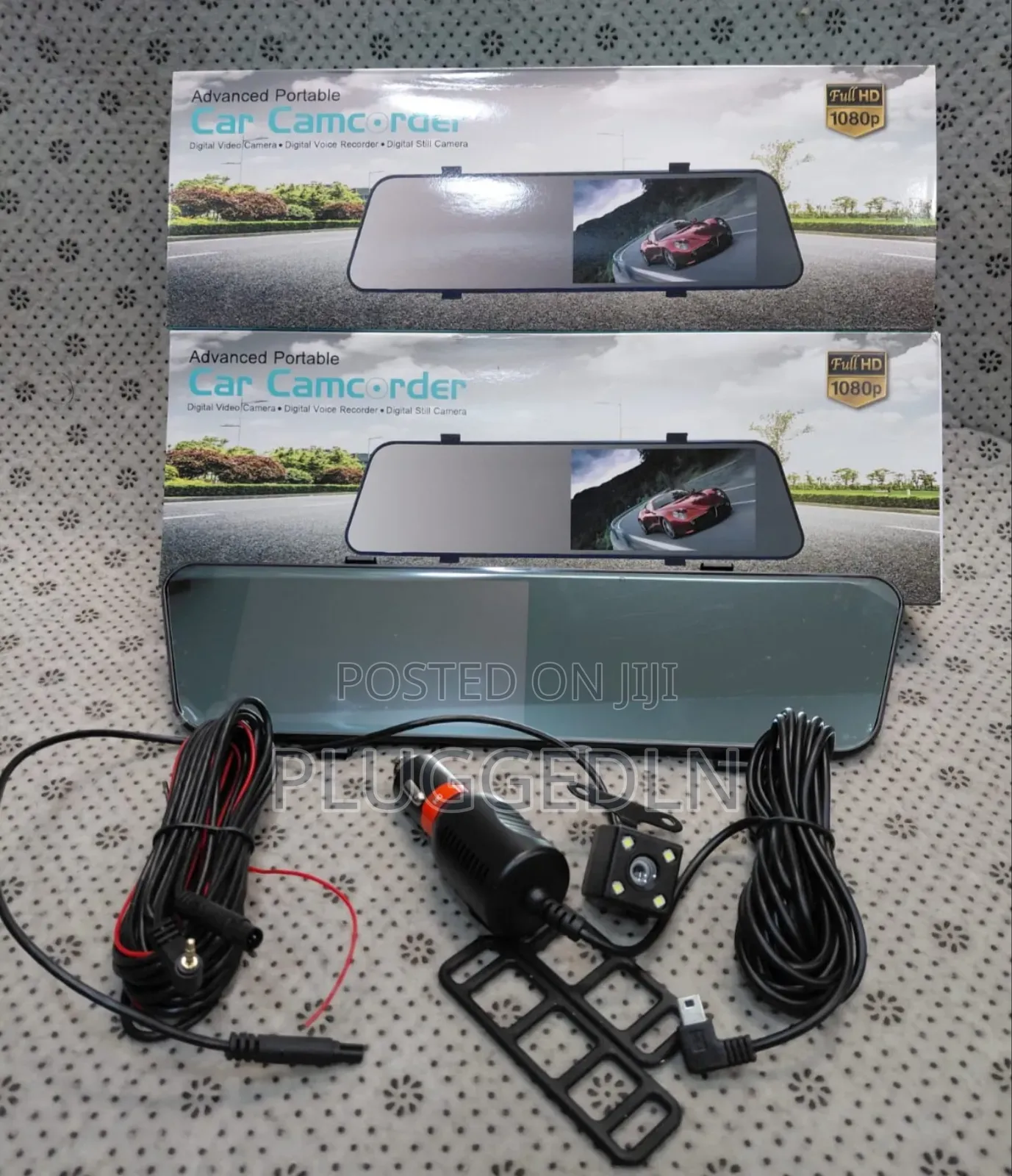 Generic Full Hd 1080p Dual Lens Car DVR Mirror Dashcam