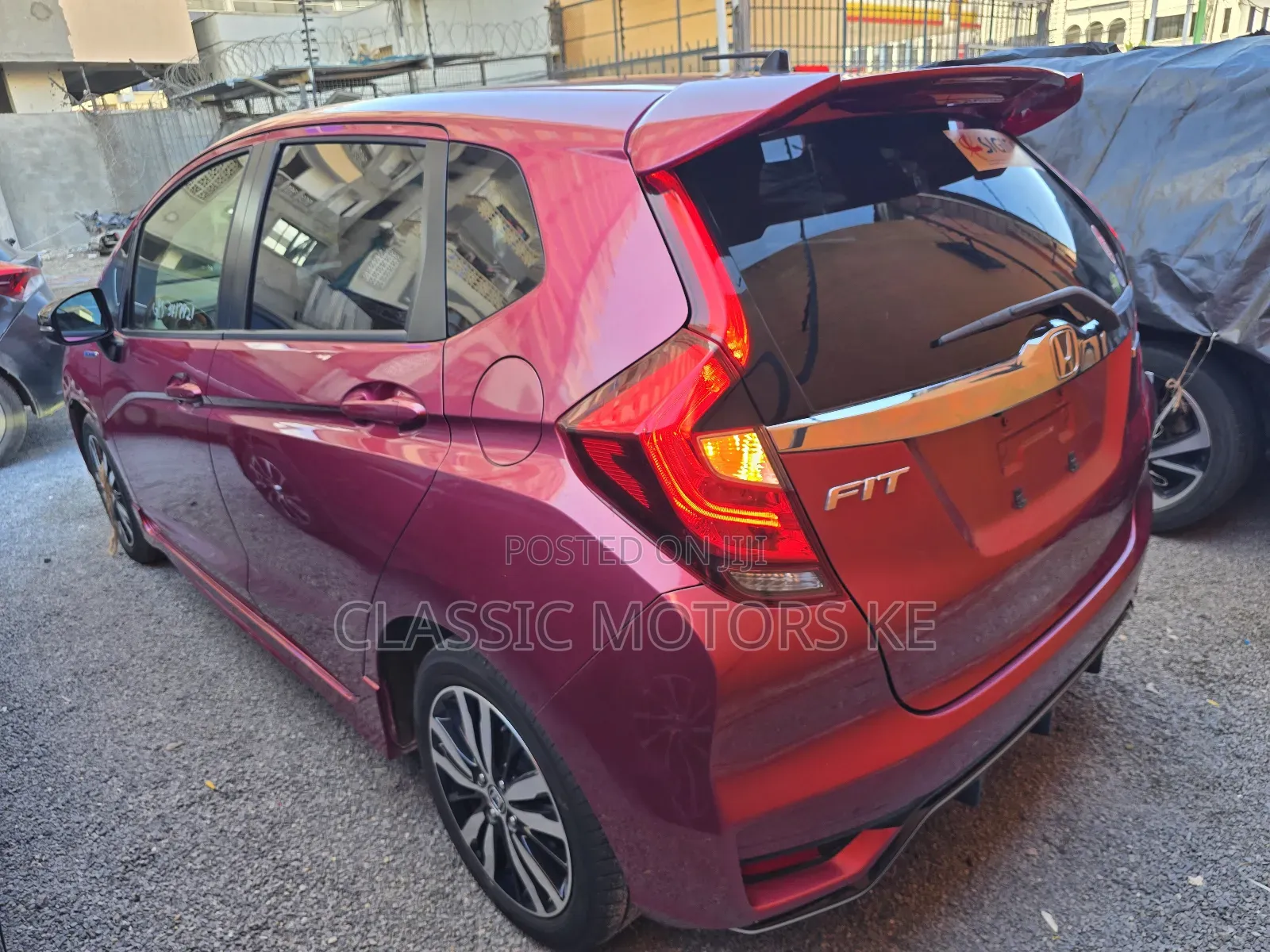 Honda Fit Sport 2019 Burgundy