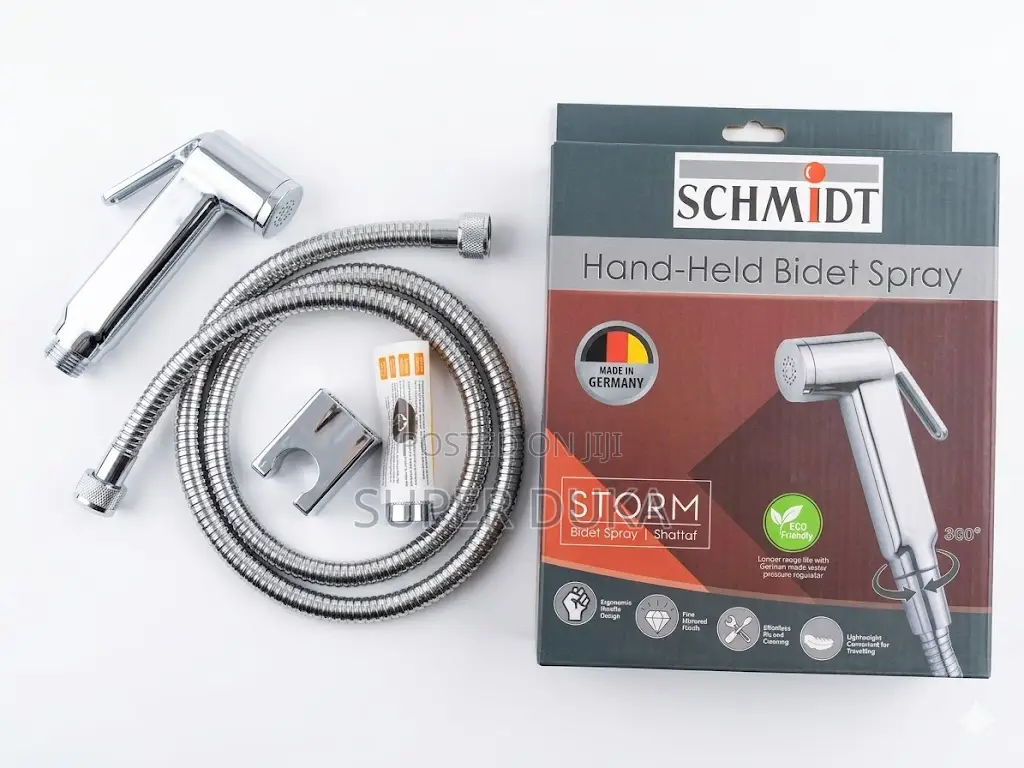 Schmidt Hand-Held Bidet Spray Storm Shattaf.German Arabic Shower