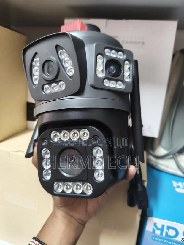 1 PTZ Dual Lens Two Screens 4g Ethernet Cable - thumbnail 2