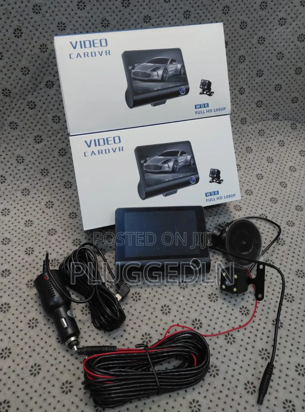 Generic 3-Lens Car DVR Dash Camera