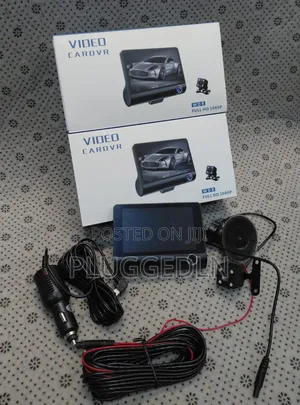 Generic 3-Lens Car DVR Dash Camera