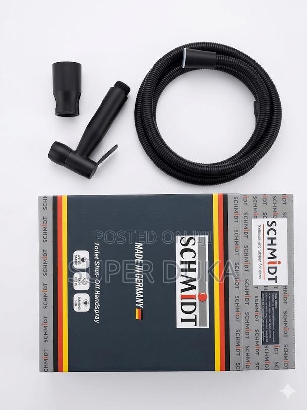 Schmidt Matte Black Bidet Hand Spray Set.Toilet Arabic Shower.Shattaff