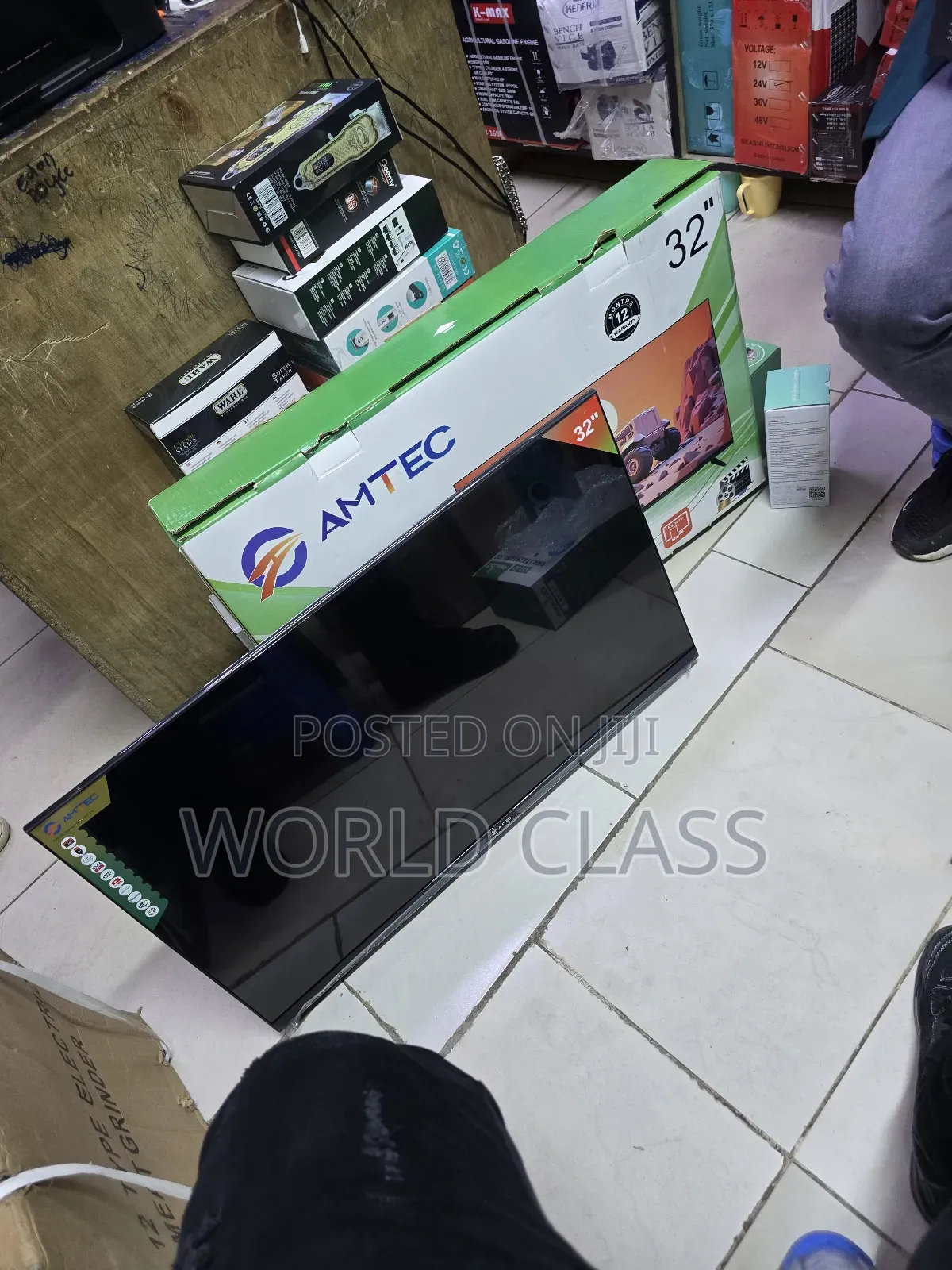 32" Amtec Adroid Smart Tv (Ac/Dc)