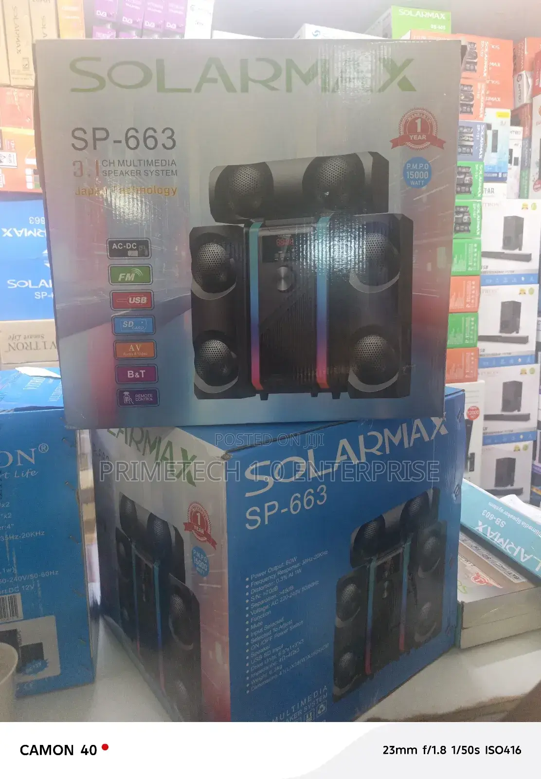 Solarmax -Sp-663 -15000watts Woofer