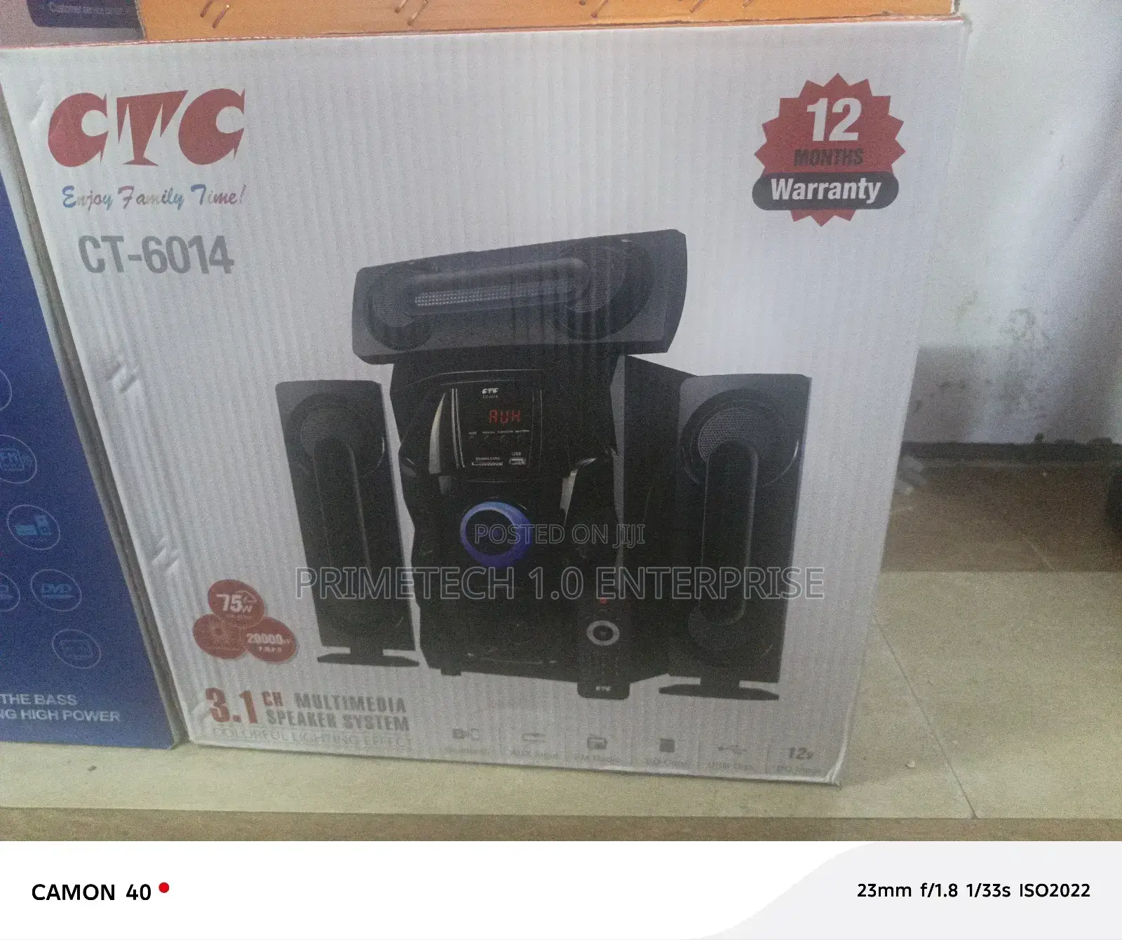 CTC -Ct-6014 Woofer 3 in 1