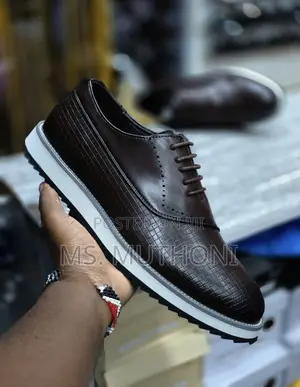 Berluti Checked Casual Derby Shoes Size 40-45