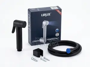 Lirlee Black Bidet Handheld Toilet Trigger Spray-Arabic Shower Lr9218