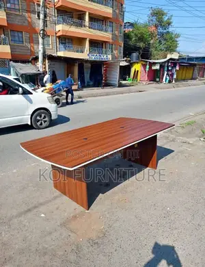 Office Table : 3m Wooden Boardroom Conference Table