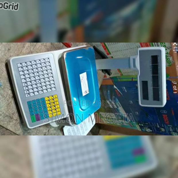 Available New Barcode Labeling Scale - main view