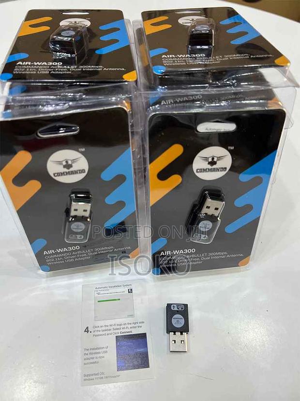Air-Wa300commando Airbullet 300mbps, 802.11n, Driver-Free,