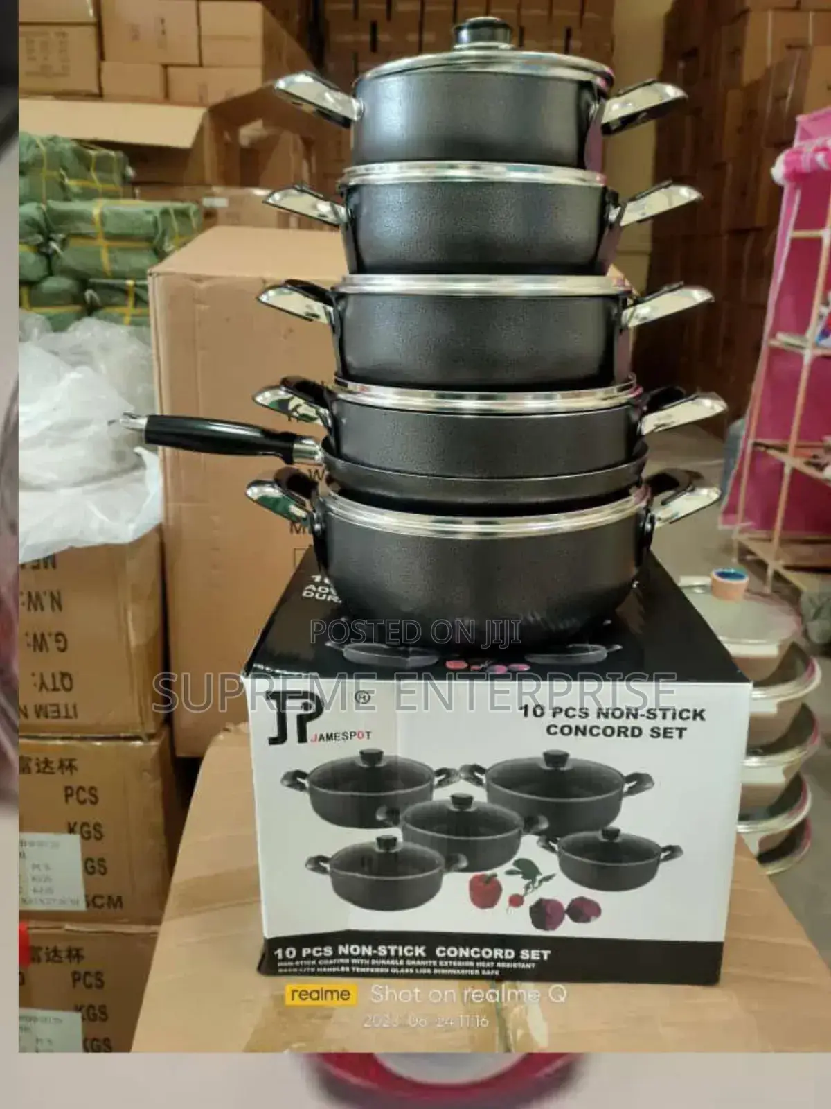 Jp Non Stick Cookware 11 Pieces