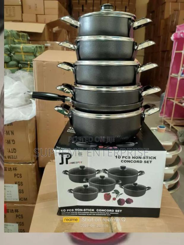 Jp Non Stick Cookware 11 Pieces - thumbnail 2
