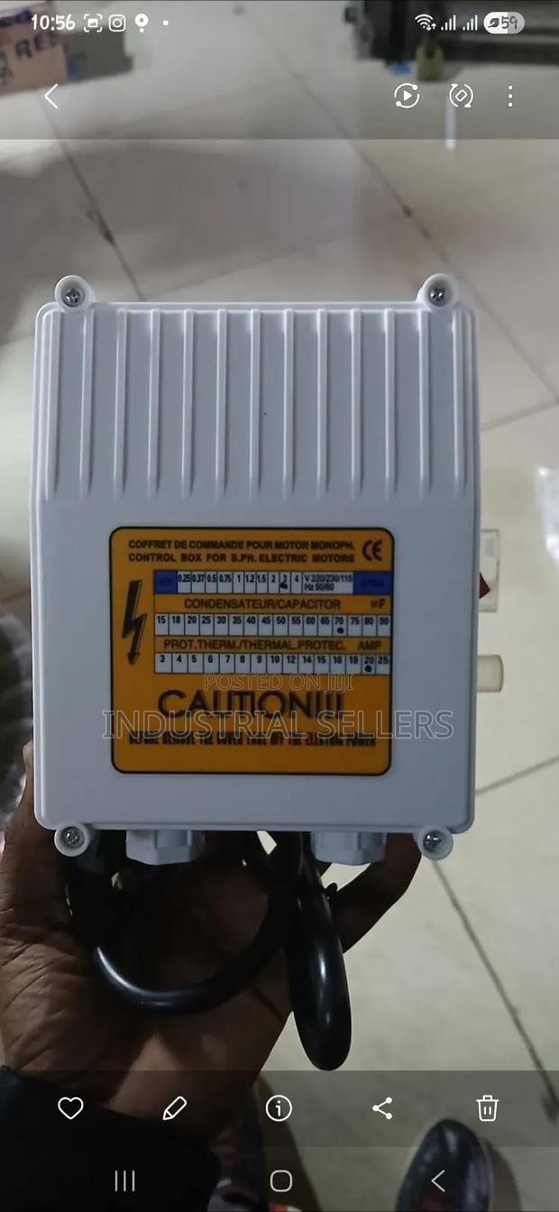 Quality Pump Control Box 2.0hp Now Restocked