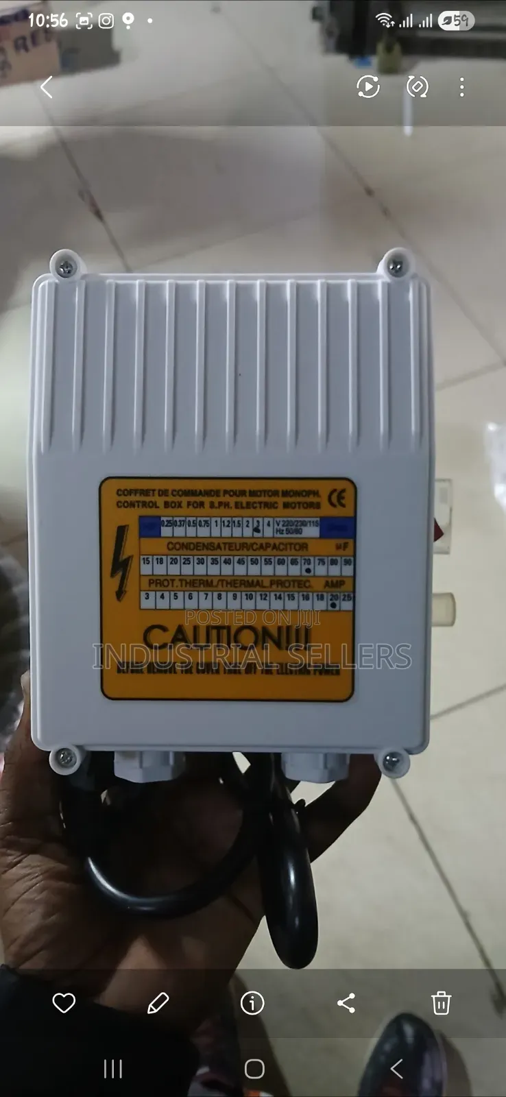 Quality Pump Control Box 2.0hp Now Restocked