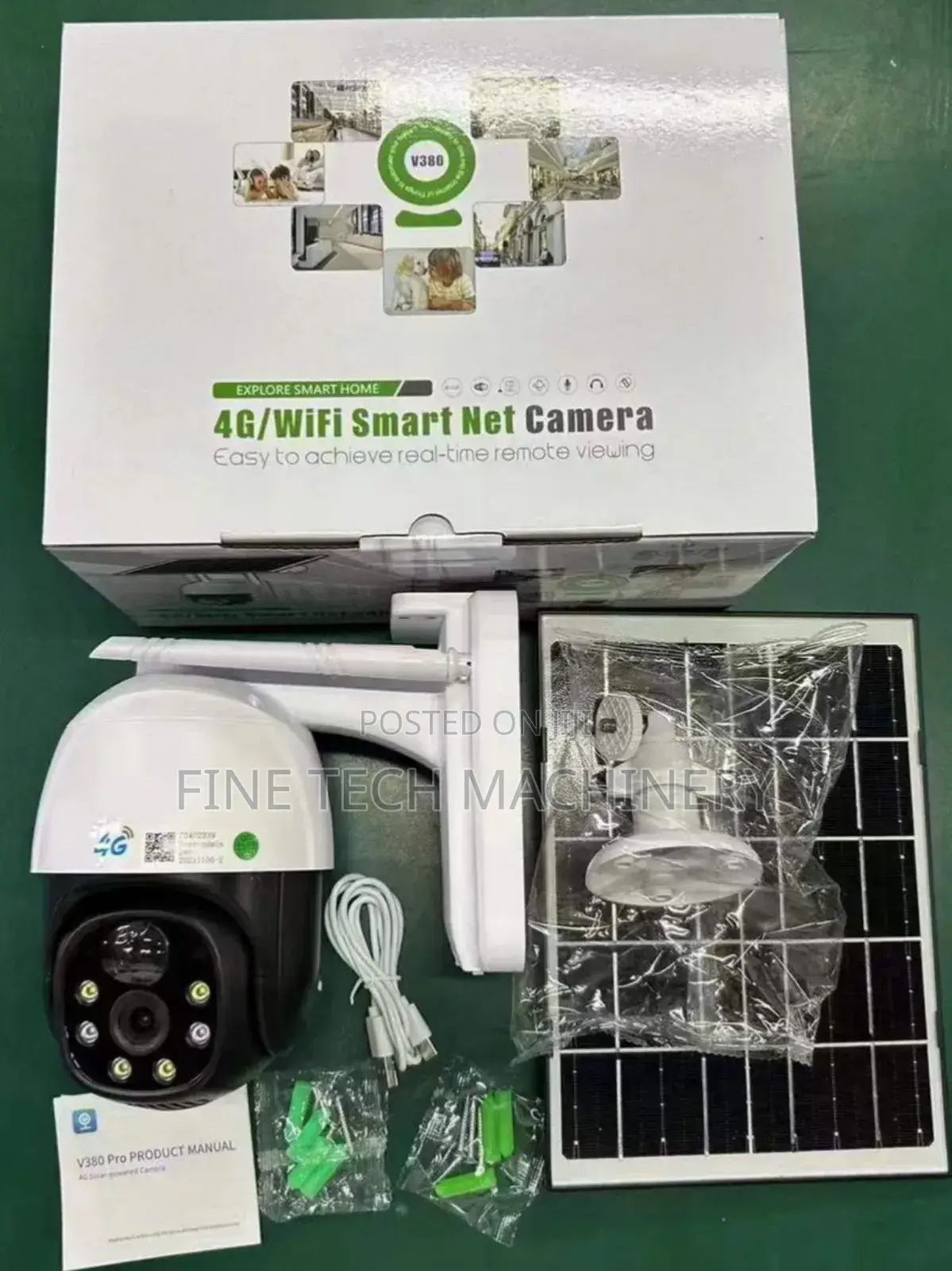 Quality 4g CCTV Camera With a Single Lens