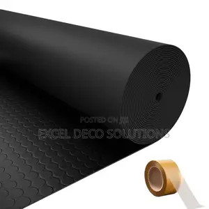 Coin Rubber Mat Flooring For Office, Shop And Industrial Spaces Use