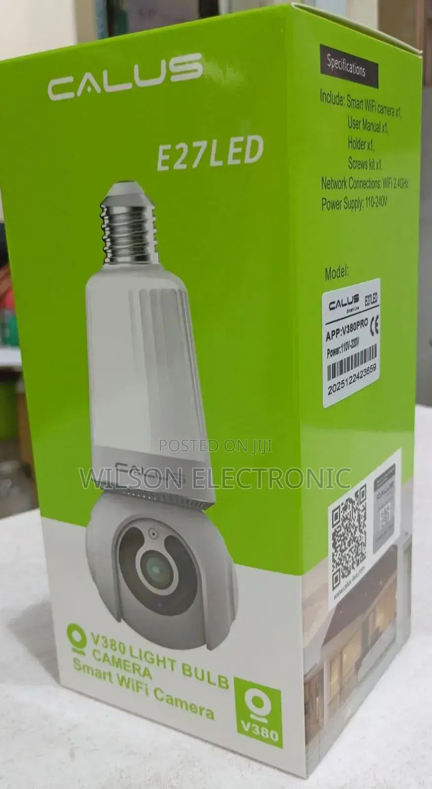 Wi-Fi Smart Bulb Camera