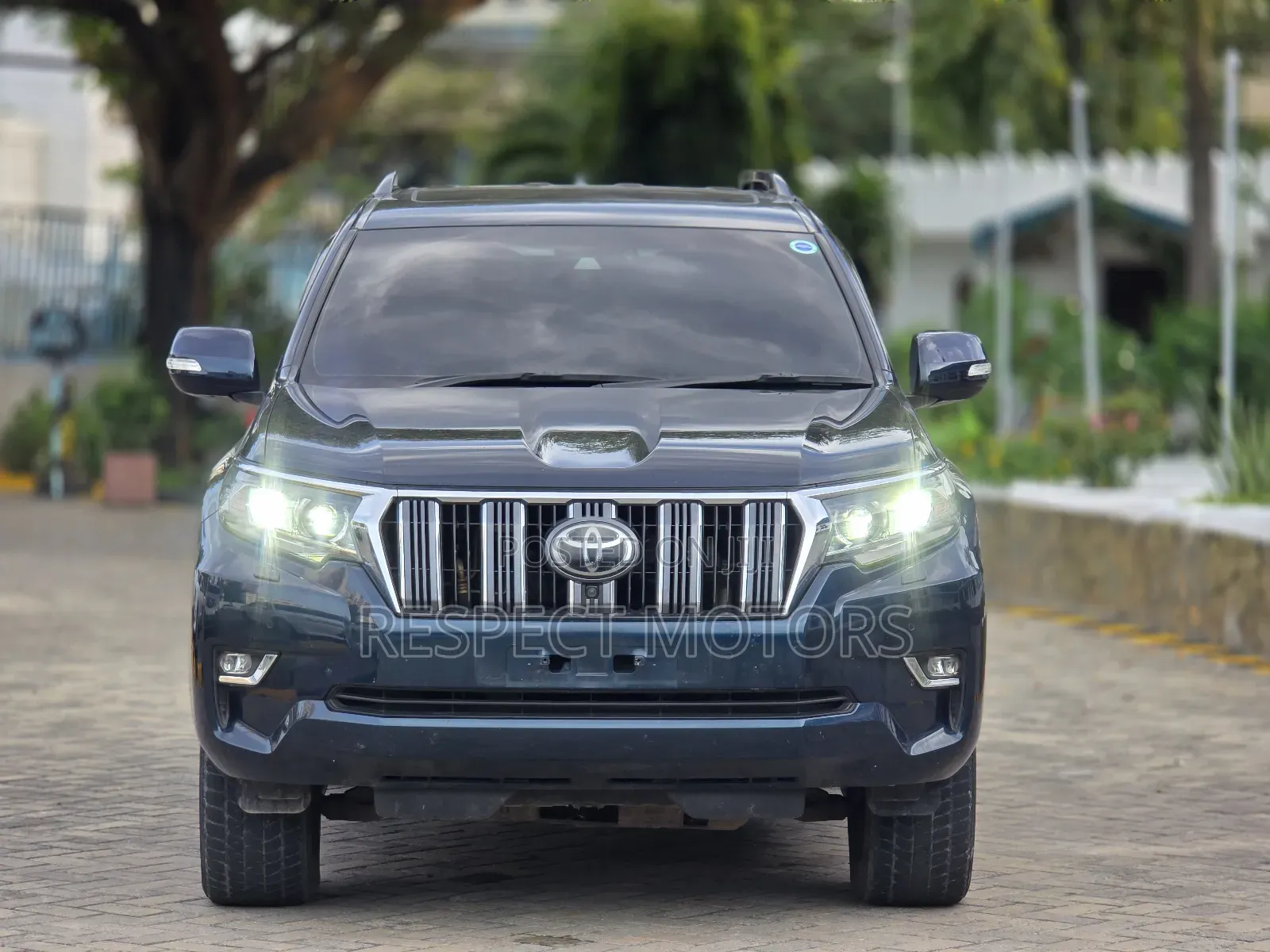 Toyota Land Cruiser Prado 2019 Matt Black