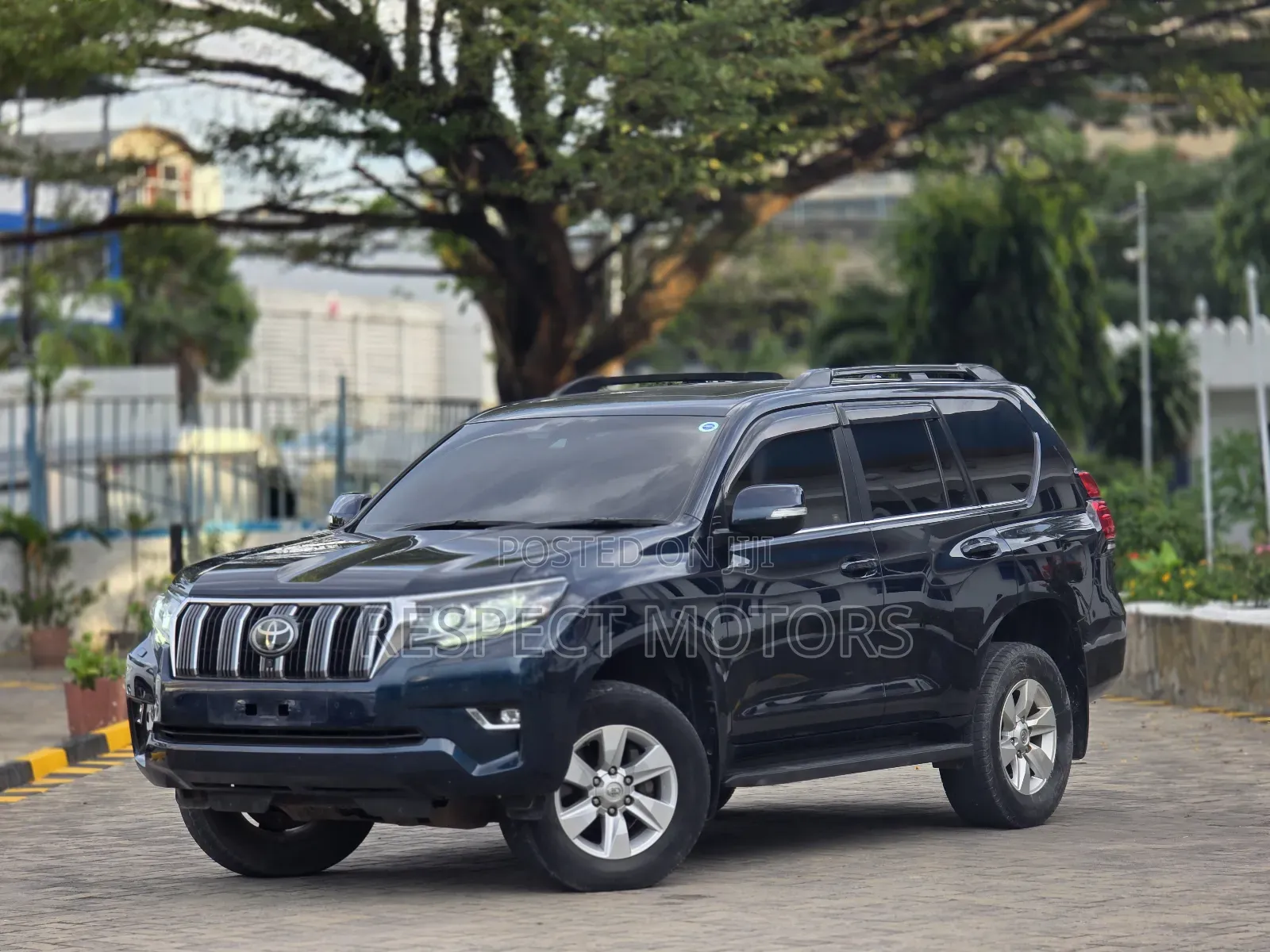 Toyota Land Cruiser Prado 2019 Matt Black
