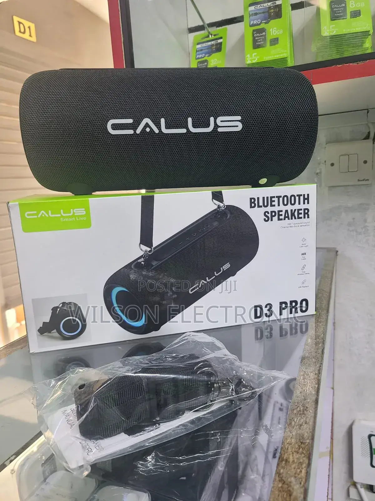 Bluetooth Speaker D3 Pro. Bass Speaker