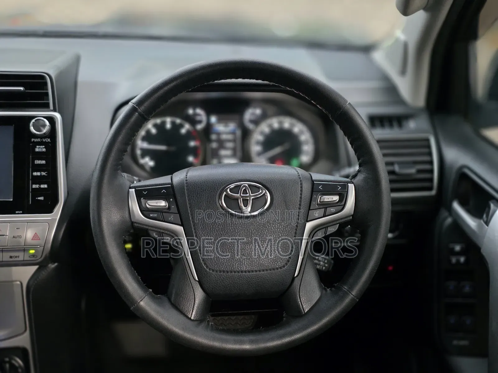 Toyota Land Cruiser Prado 2019 Matt Black