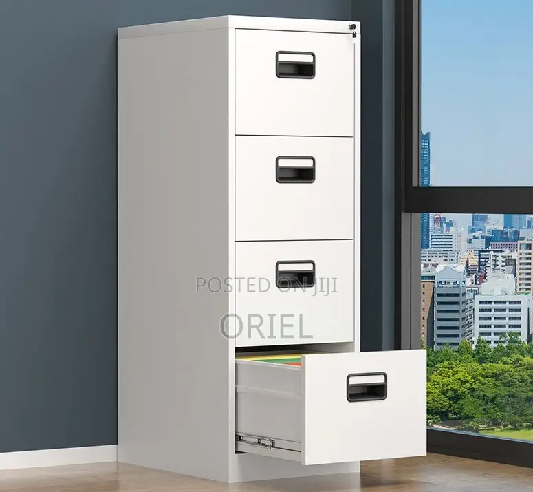 Office Cabinet : Office 4-Drawer Steel Filing Cabinet