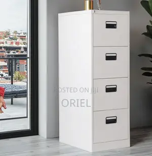 Office Cabinet : Office 4-Drawer Steel Filing Cabinet