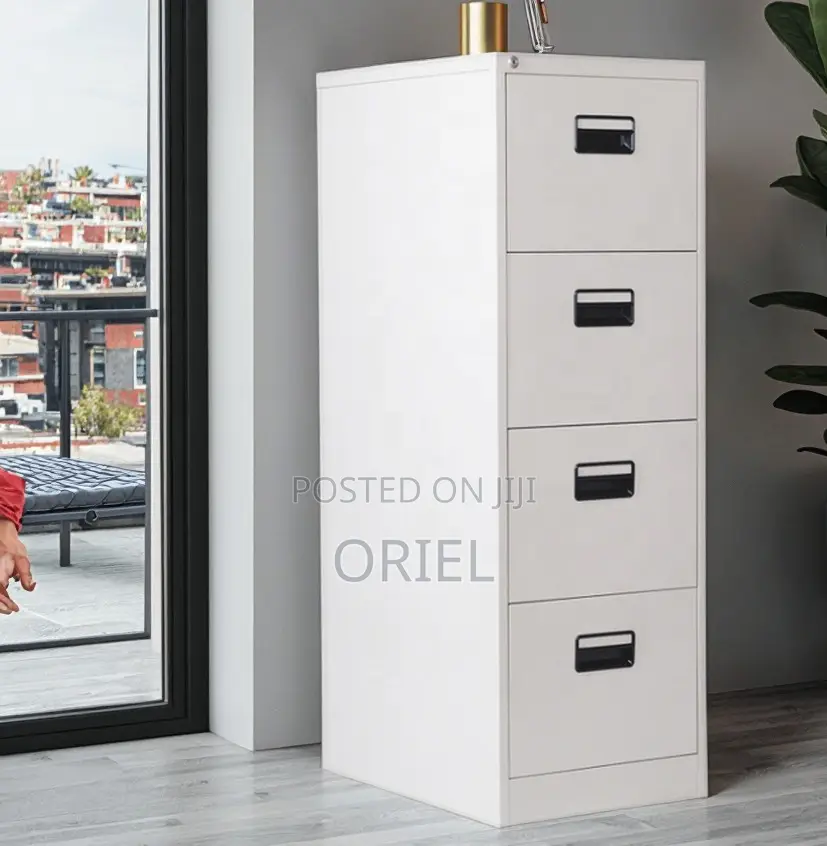 Office Cabinet : Office 4-Drawer Steel Filing Cabinet