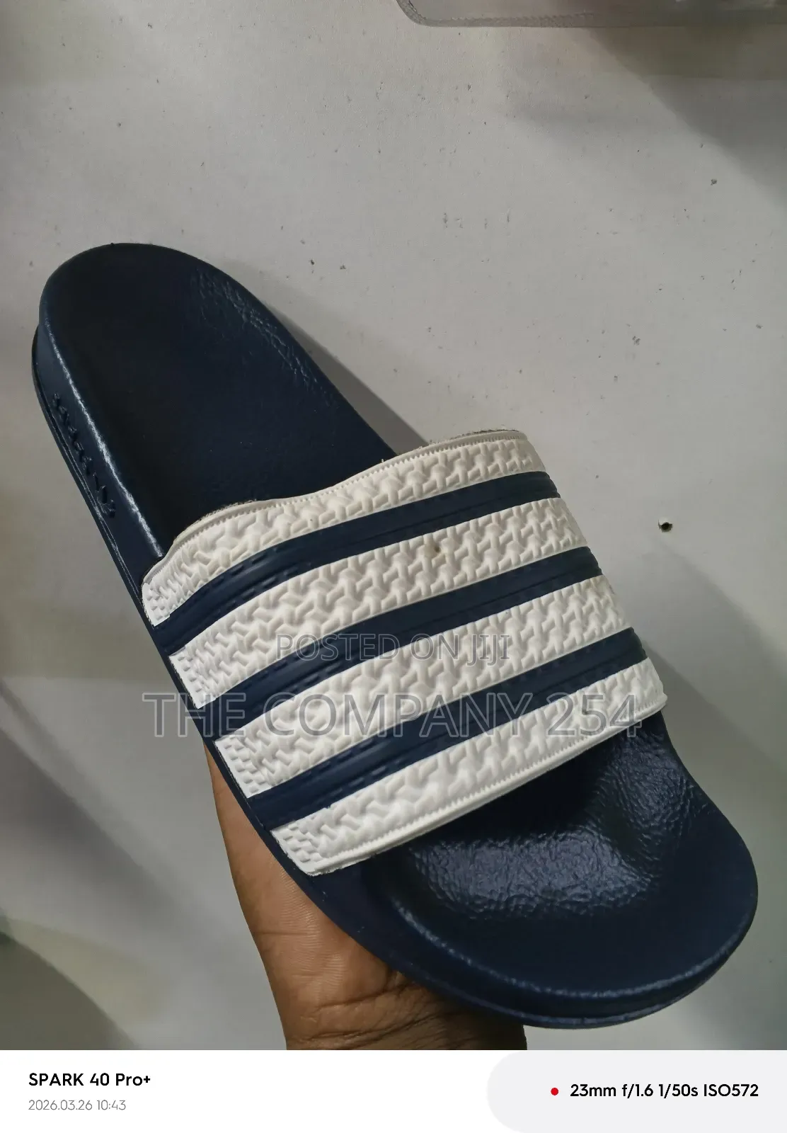Quality Casual Rubber Sole Nike Adidas Men Slide Open Shoes