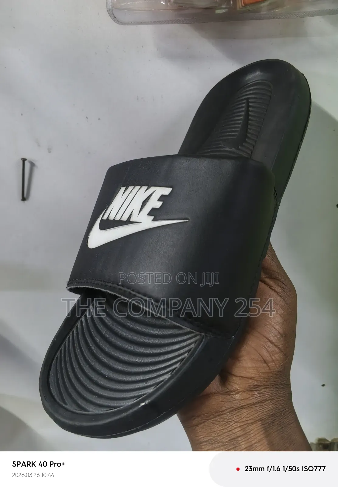 Quality Casual Rubber Sole Nike Adidas Men Slide Open Shoes