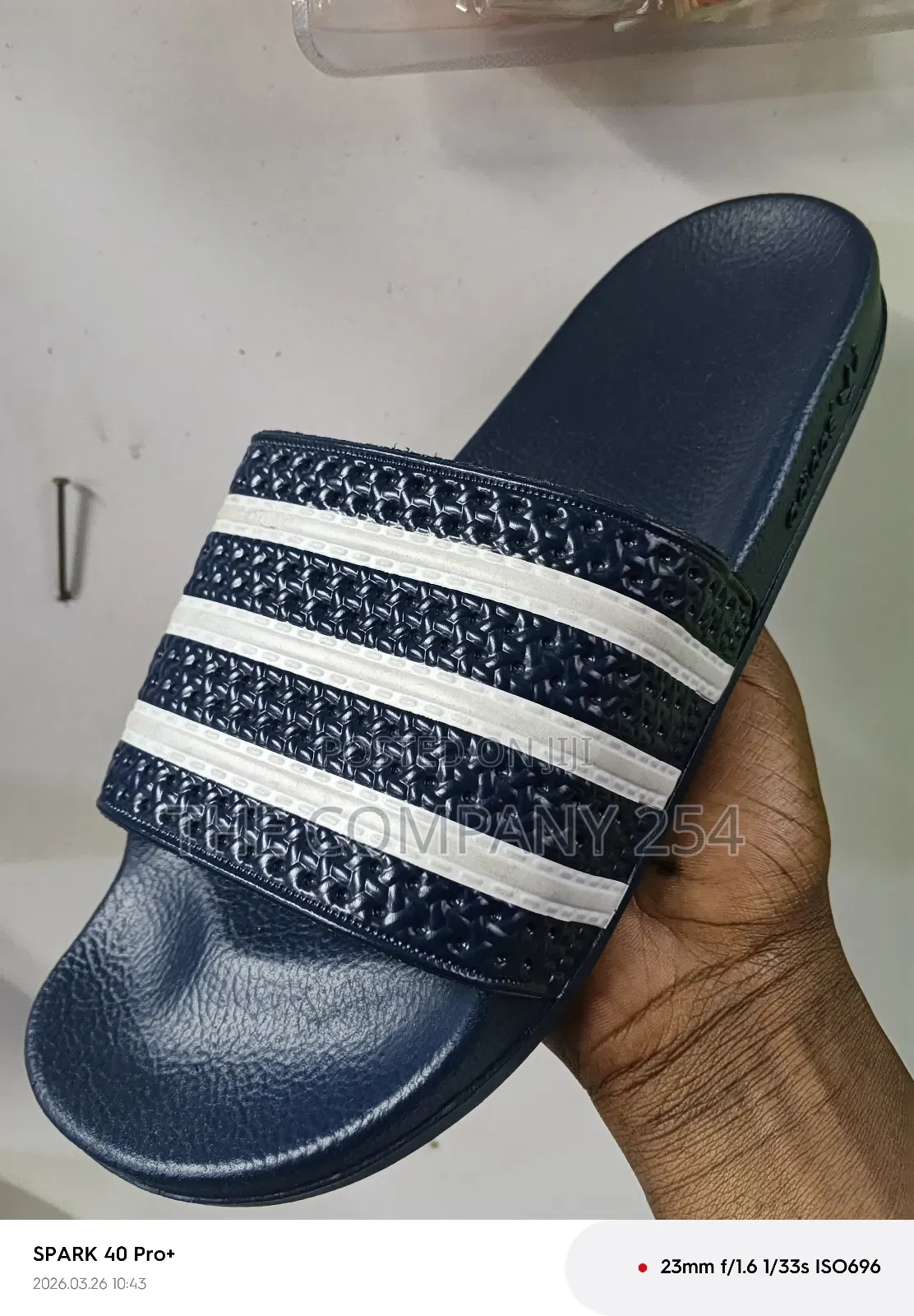 Quality Casual Rubber Sole Nike Adidas Men Slide Open Shoes