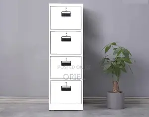 Office Cabinet : Office 4-Drawer Steel Filing Cabinet