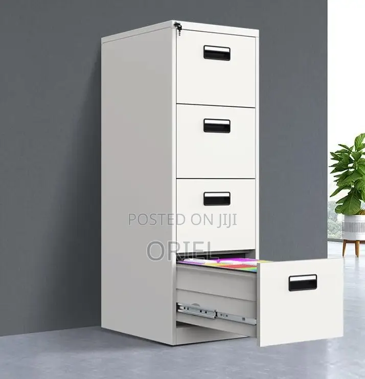 Office Cabinet : Office 4-Drawer Steel Filing Cabinet