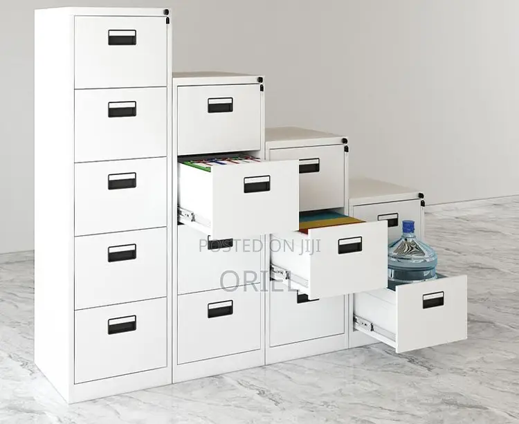 Office Cabinet : Office 4-Drawer Steel Filing Cabinet