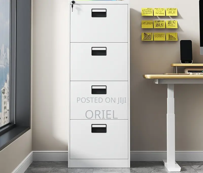 Office Cabinet : Office 4-Drawer Steel Filing Cabinet