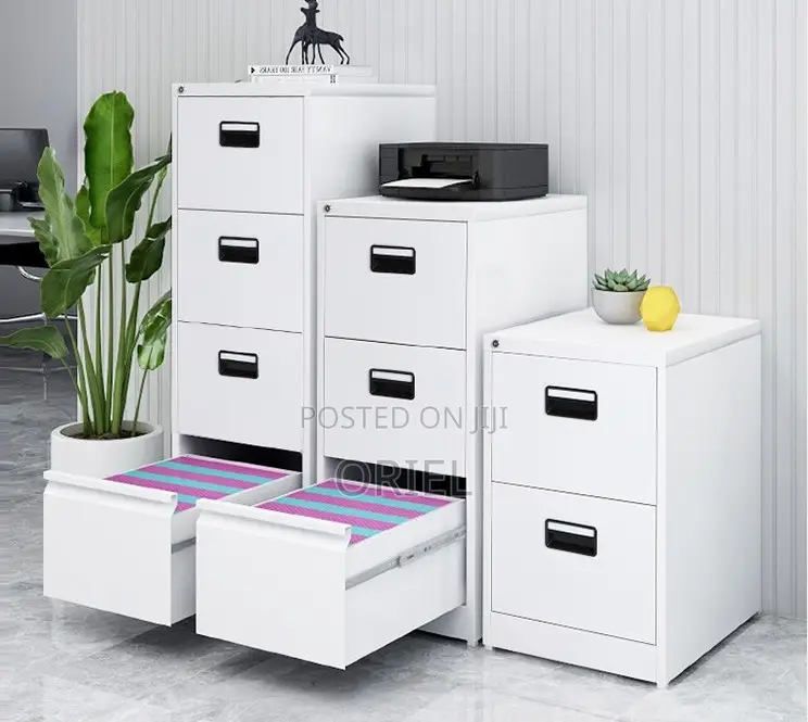 Office Cabinet : Office 4-Drawer Steel Filing Cabinet