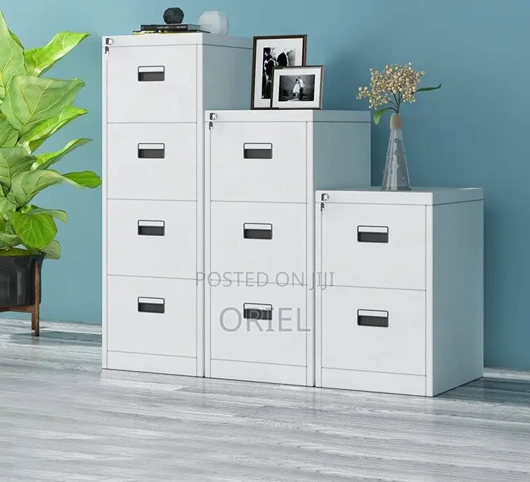 Office Cabinet : Office 4-Drawer Steel Filing Cabinet