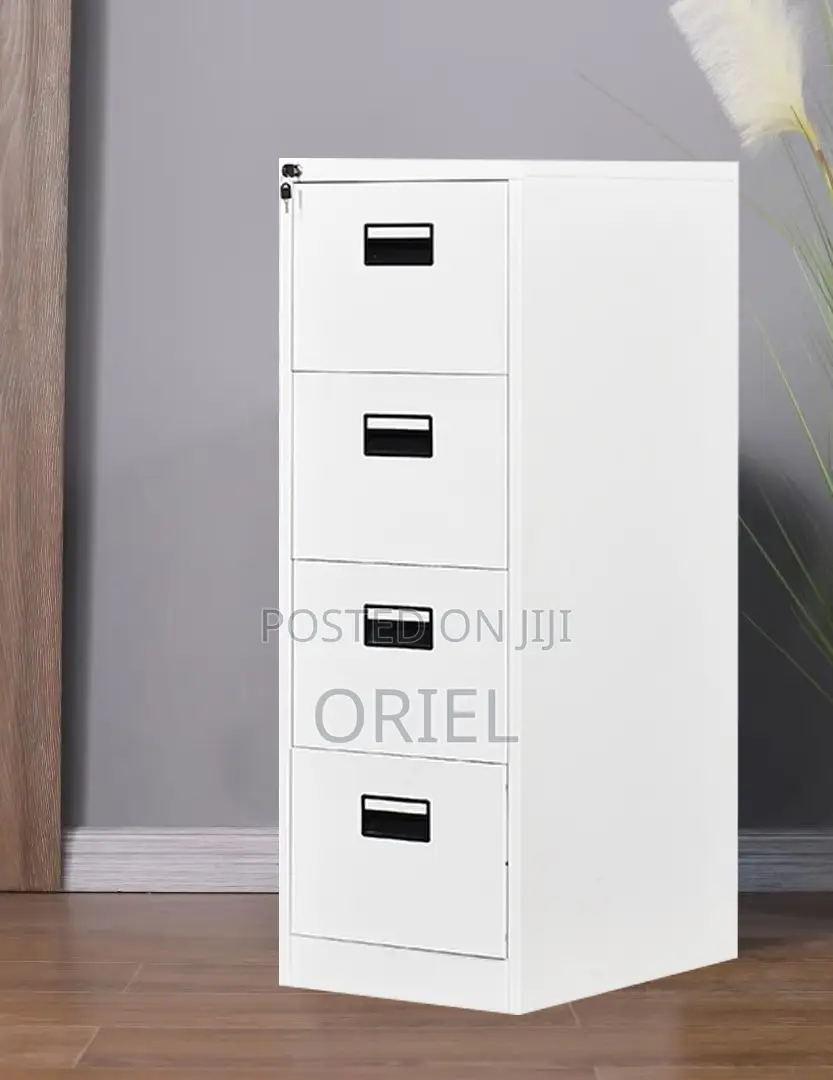 Office Cabinet : Office 4-Drawer Steel Filing Cabinet