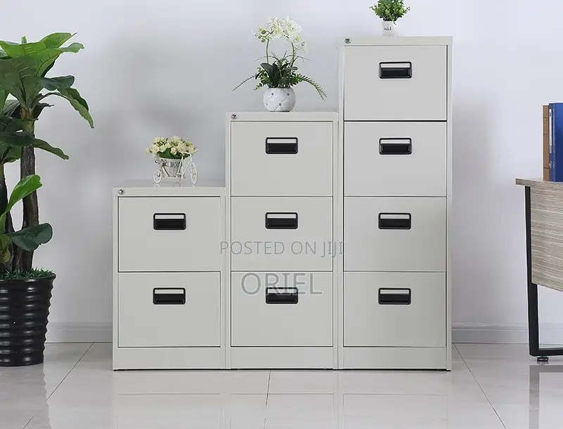 Office Cabinet : Office 4-Drawer Steel Filing Cabinet