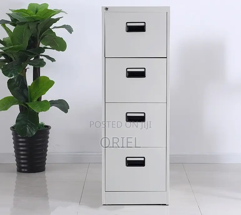 Office Cabinet : Office 4-Drawer Steel Filing Cabinet