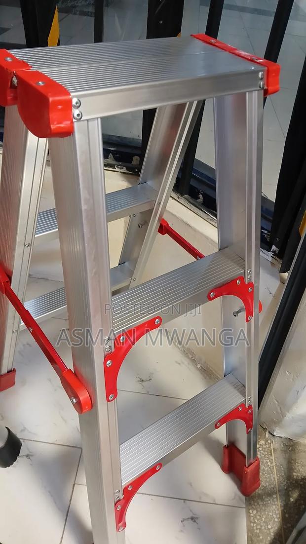 Domestic Aluminium Ladder 3steps Double - main view